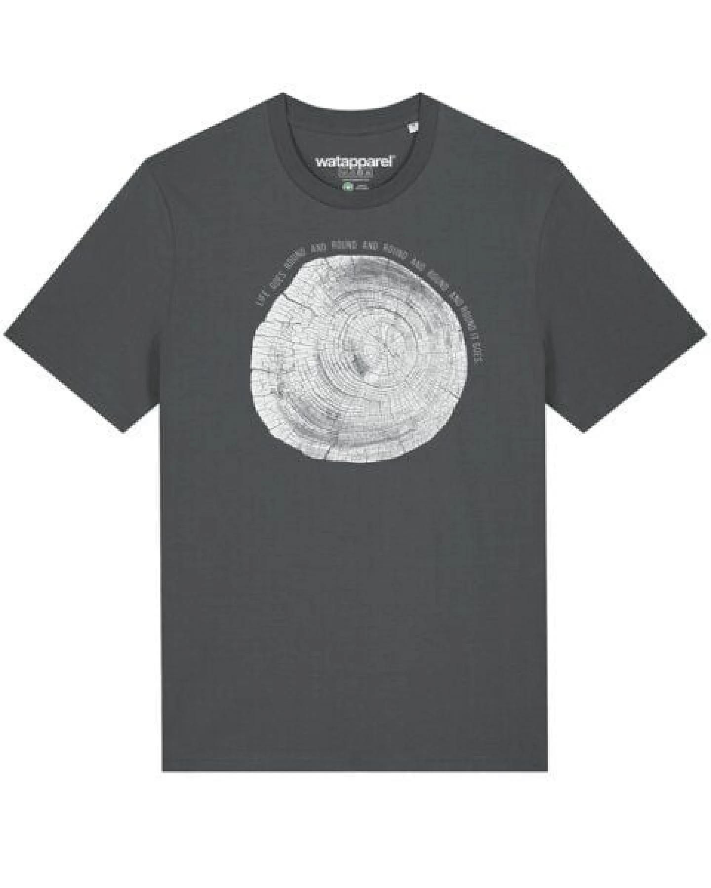 watapparel T-Shirt Unisex Baumscheibe – Ansicht 2