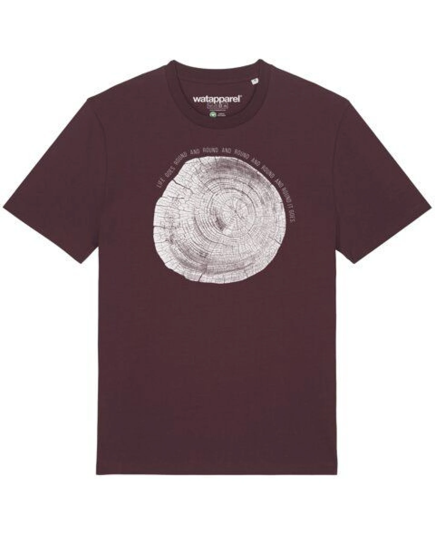 watapparel T-Shirt Unisex Baumscheibe – Ansicht 2