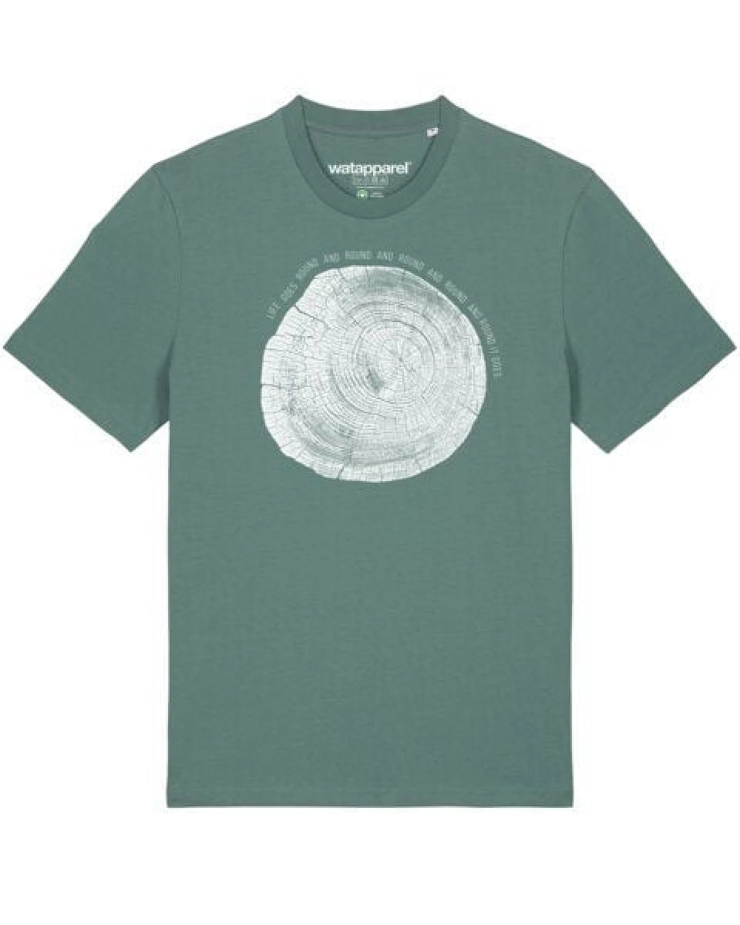 watapparel T-Shirt Unisex Baumscheibe – Ansicht 2