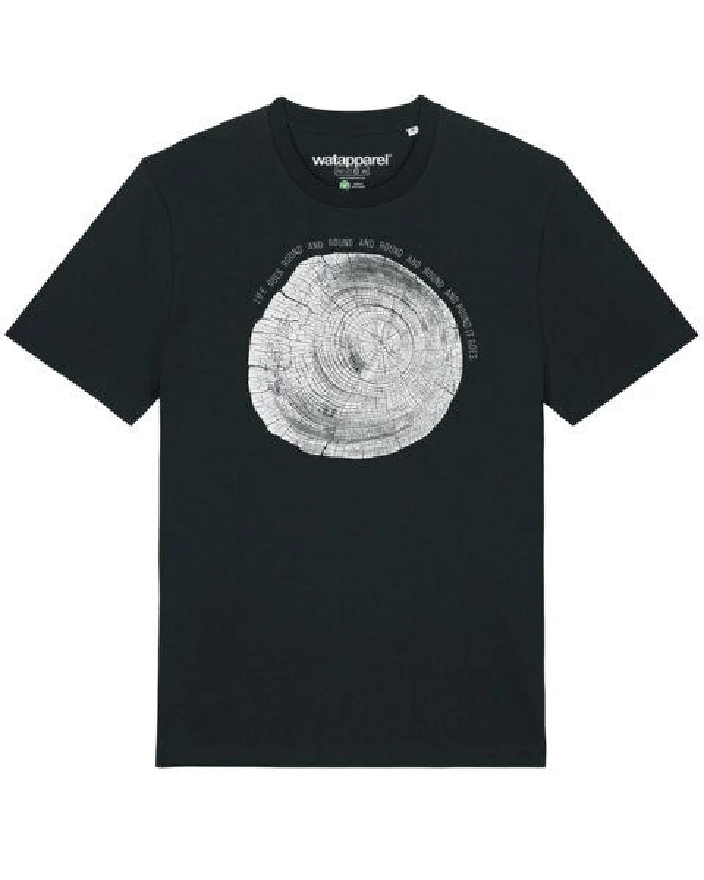 watapparel T-Shirt Unisex Baumscheibe – Ansicht 2