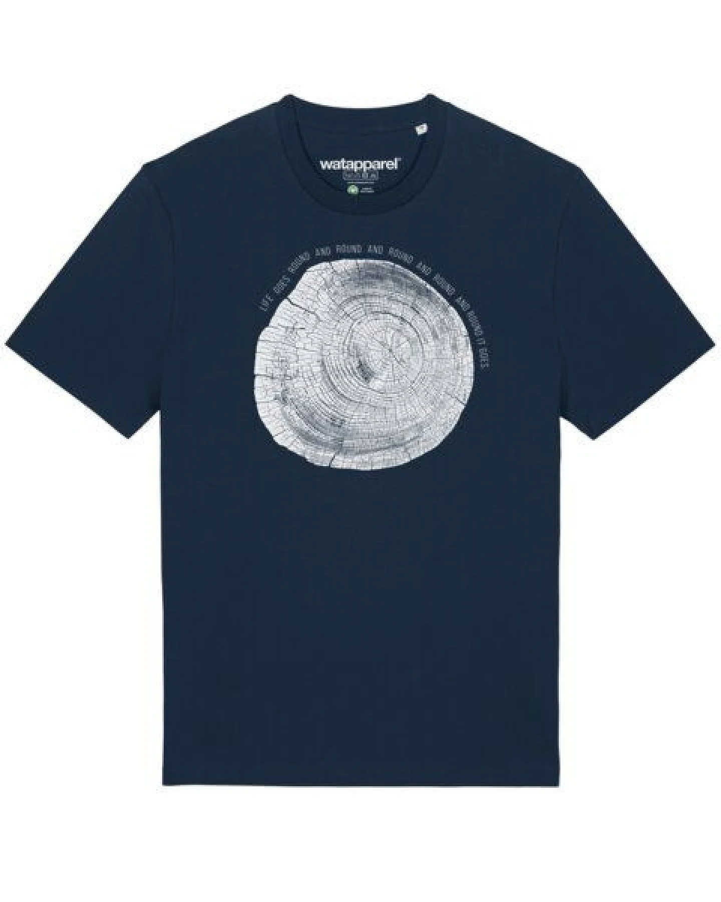 watapparel T-Shirt Unisex Baumscheibe – Ansicht 2