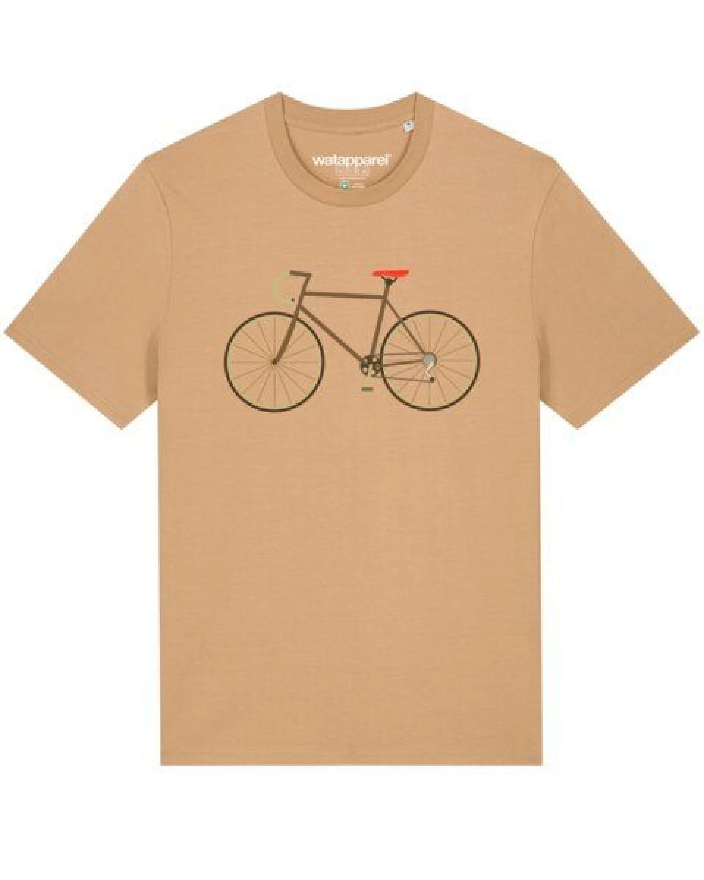 watapparel T-Shirt Unisex Fahrrad – Ansicht 2