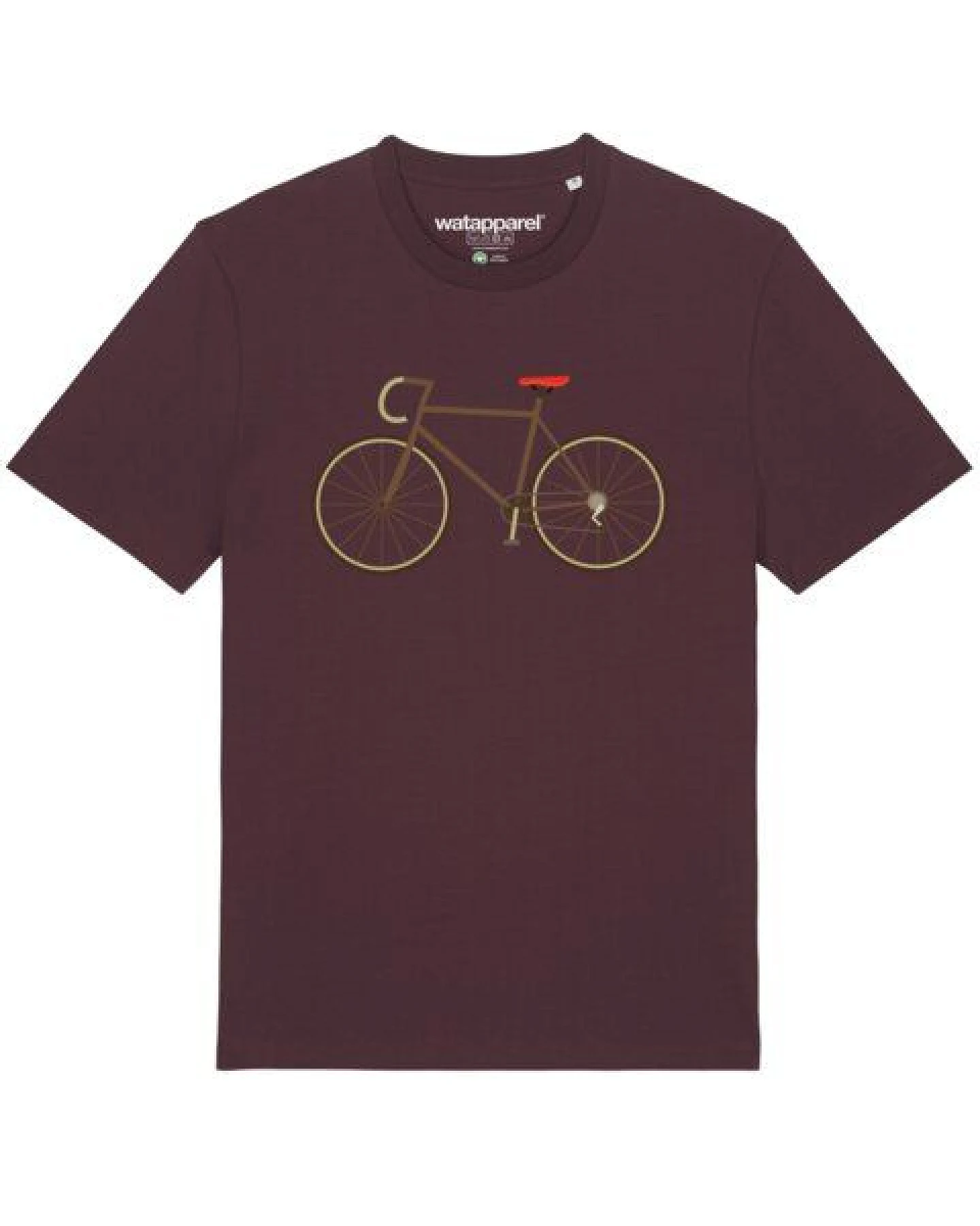 watapparel T-Shirt Unisex Fahrrad – Ansicht 2