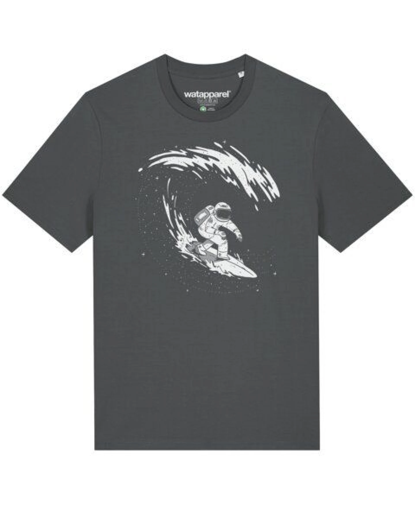 watapparel T-Shirt Unisex Surfing Spaceman – Ansicht 2