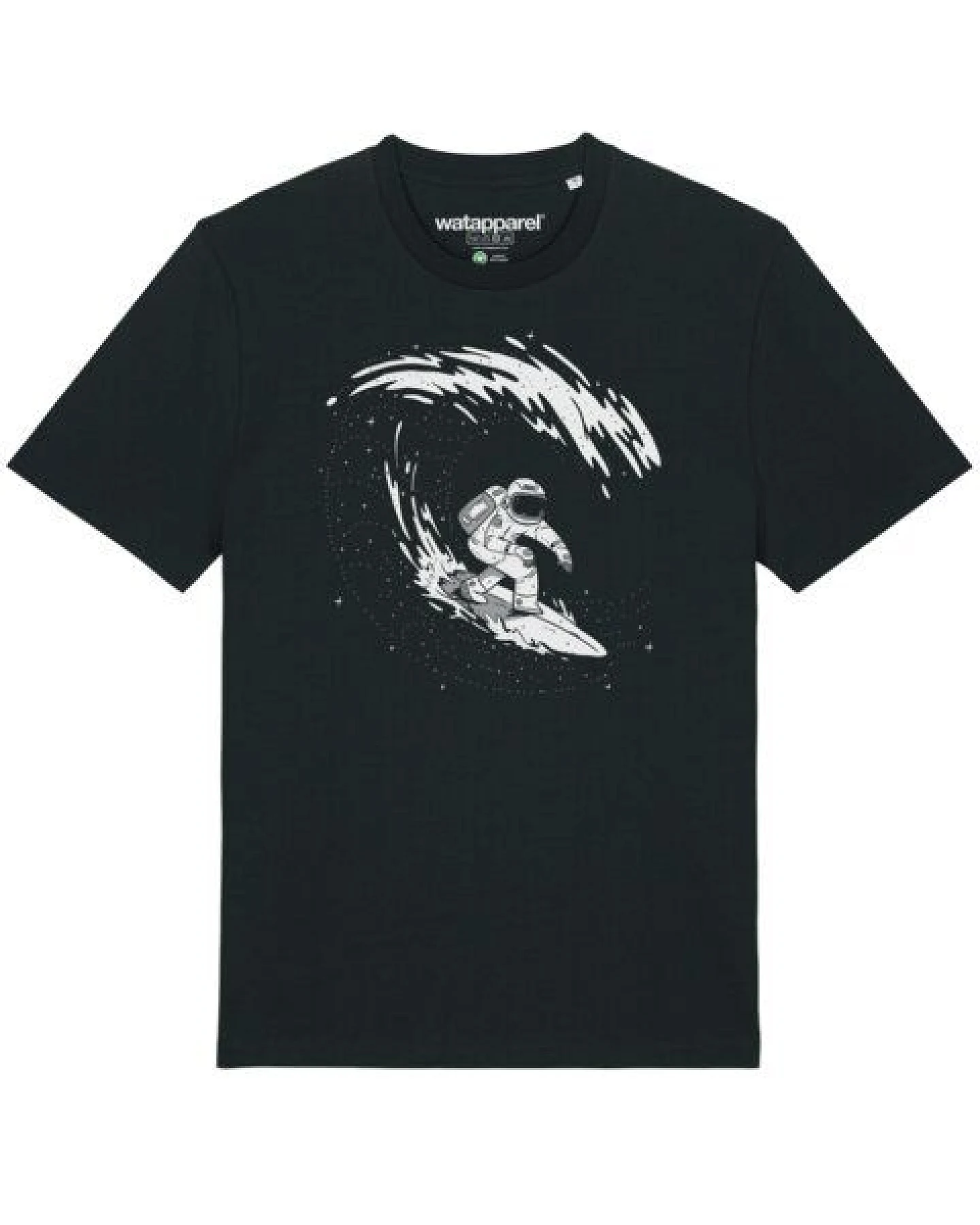 watapparel T-Shirt Unisex Surfing Spaceman – Ansicht 2