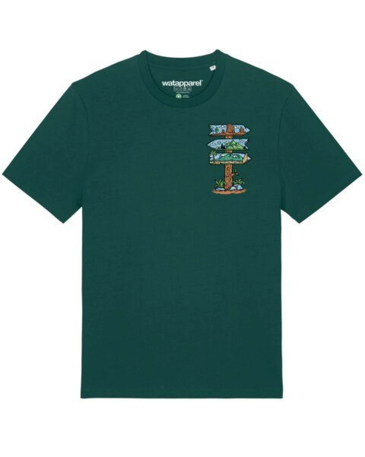watapparel T-Shirt Unisex Adventure is everywhere – Ansicht 2