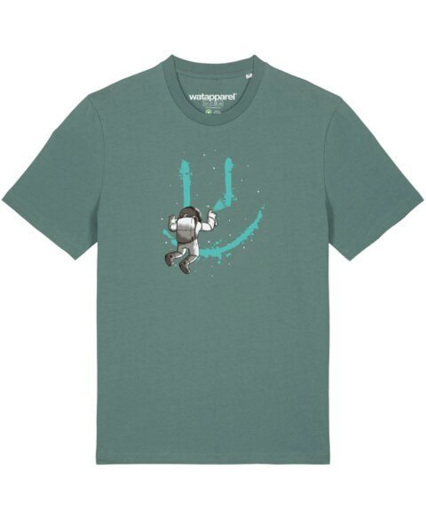watapparel T-Shirt Unisex Graffiti Astronaut – Ansicht 2