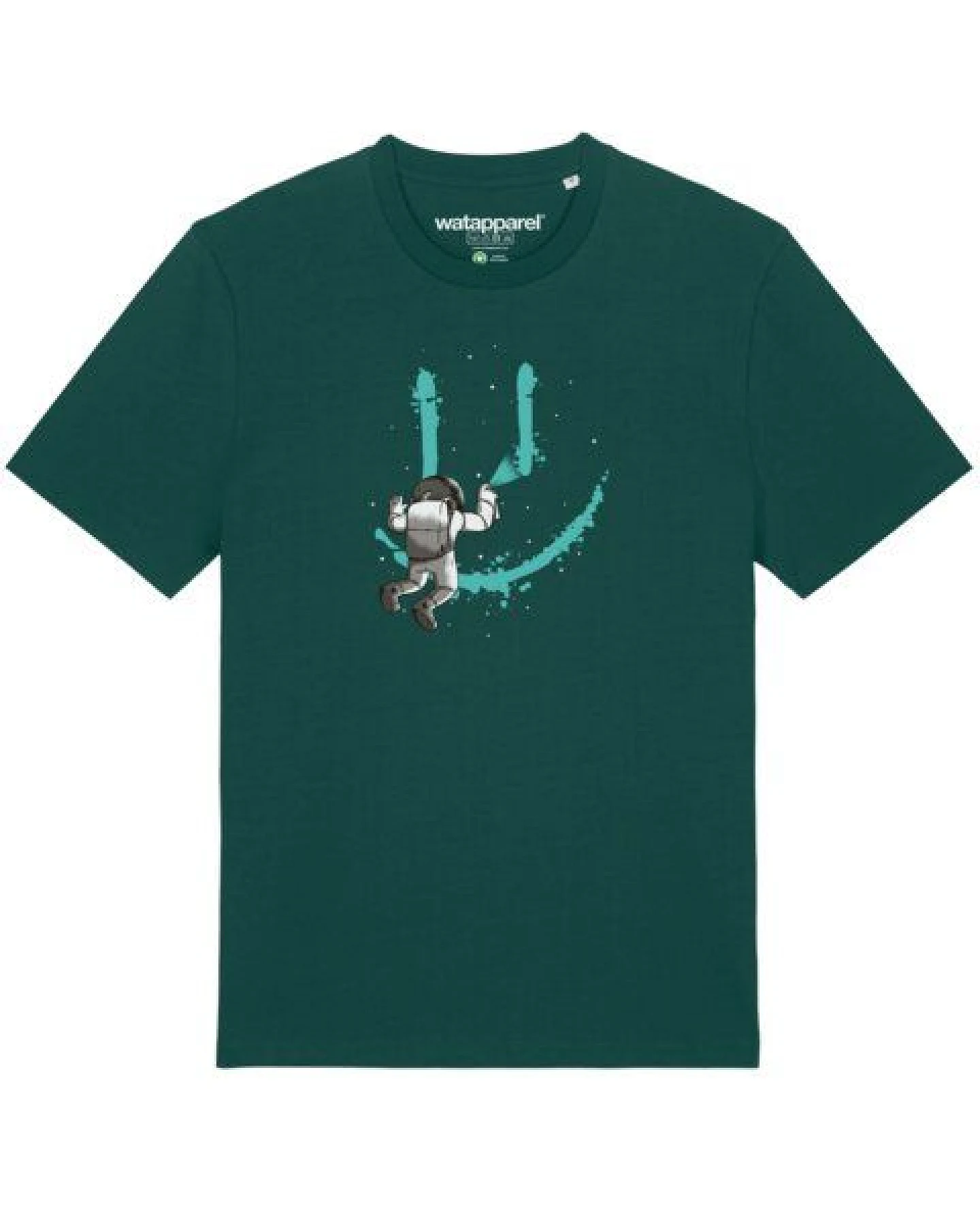 watapparel T-Shirt Unisex Graffiti Astronaut – Ansicht 2