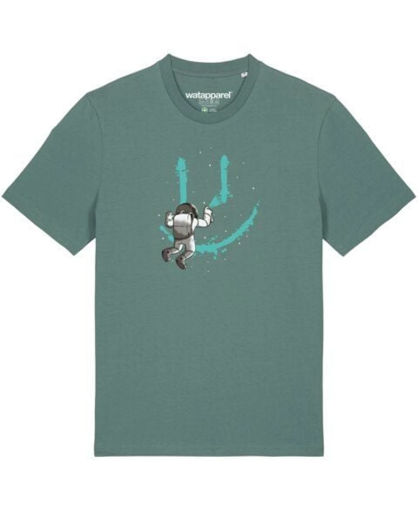 watapparel T-Shirt Unisex Graffiti Astronaut – Ansicht 2