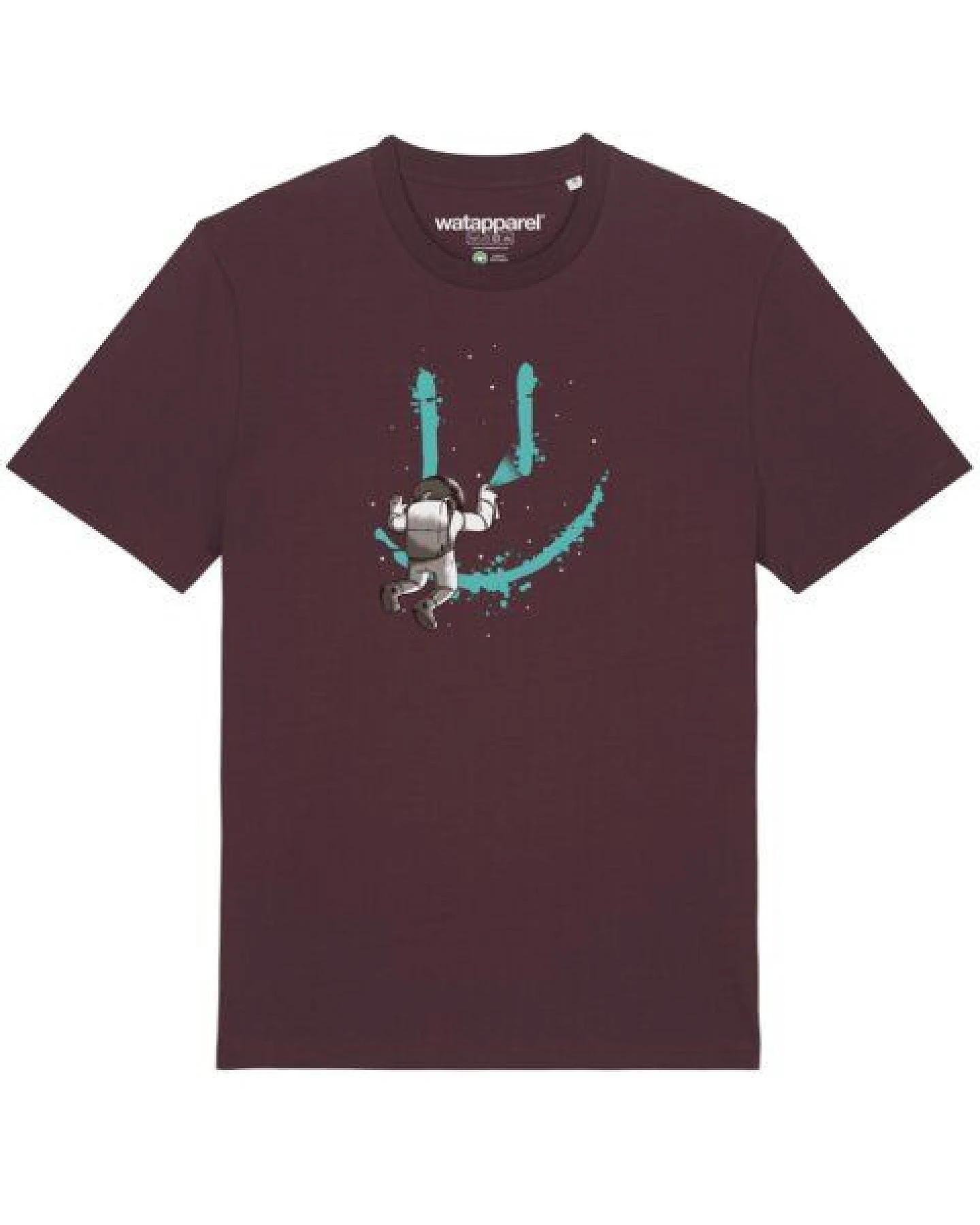 watapparel T-Shirt Unisex Graffiti Astronaut – Ansicht 2