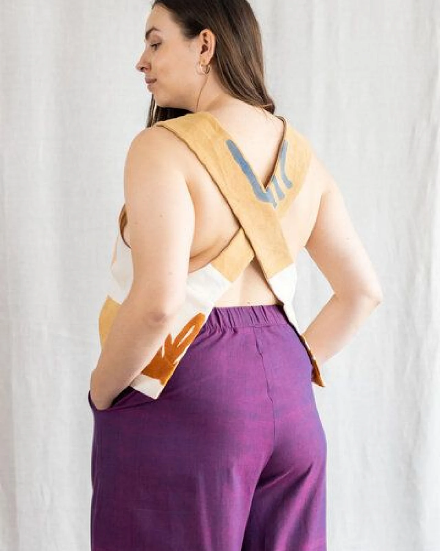 Jyoti - Fair Works Bio-Baumwoll Top Pallavi – Ansicht 4