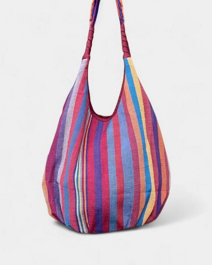 Dragolina Ballontasche Nomad aus Webstoff der Pwo Karen