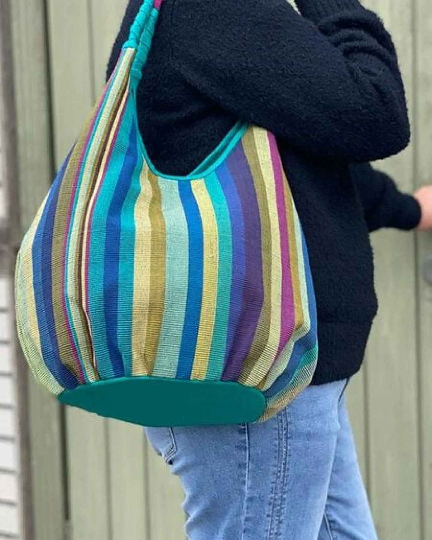 Dragolina Ballontasche Nomad aus Webstoff der Pwo Karen – Ansicht 4
