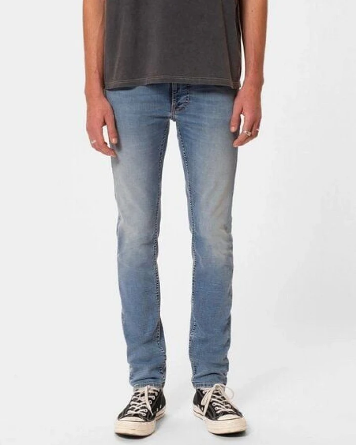 Nudie Jeans Jeans Lean Dean - Broken Blue