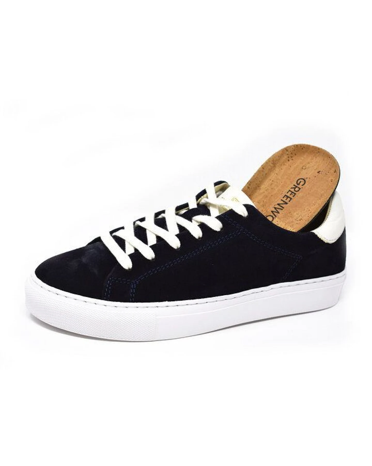 Greenwood Berlin GWB Sneaker Unisex eve Suede blau – Ansicht 3