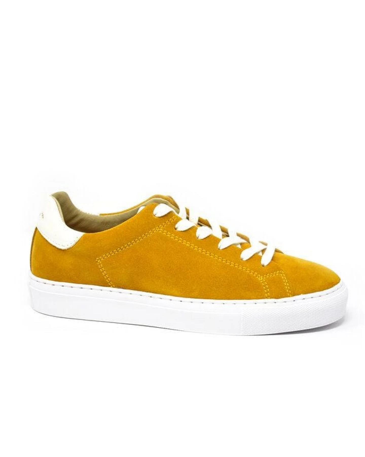 Greenwood Berlin GWB Sneaker Unisex eve Suede gelb – Ansicht 3