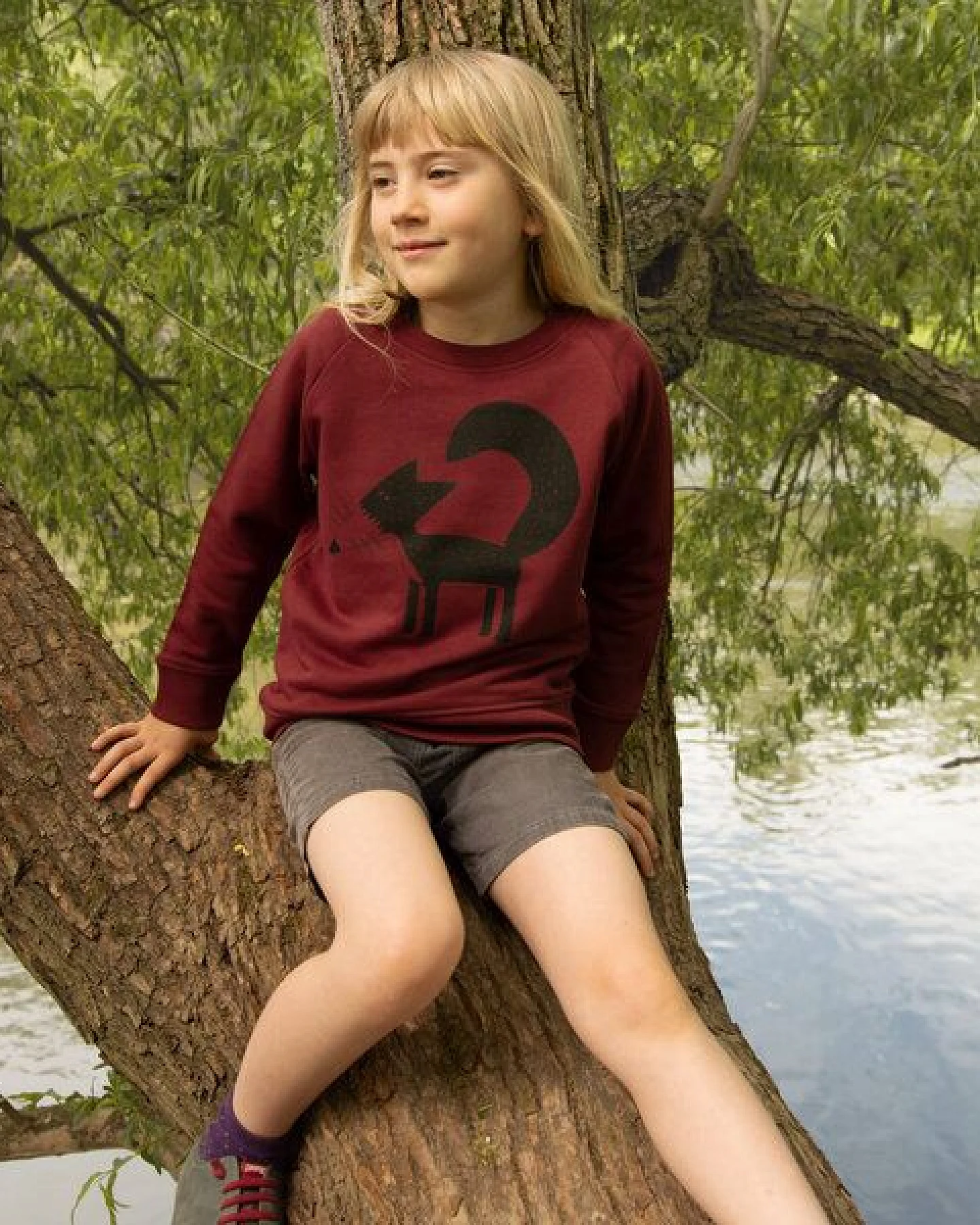 Cmig Franzi Fuchs Pulli für Kinder – Ansicht 3