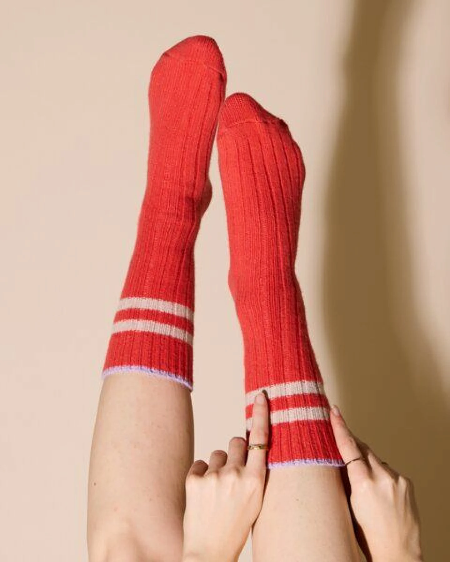 popeia Stricksocken 3er Set aus Wolle – Ansicht 4