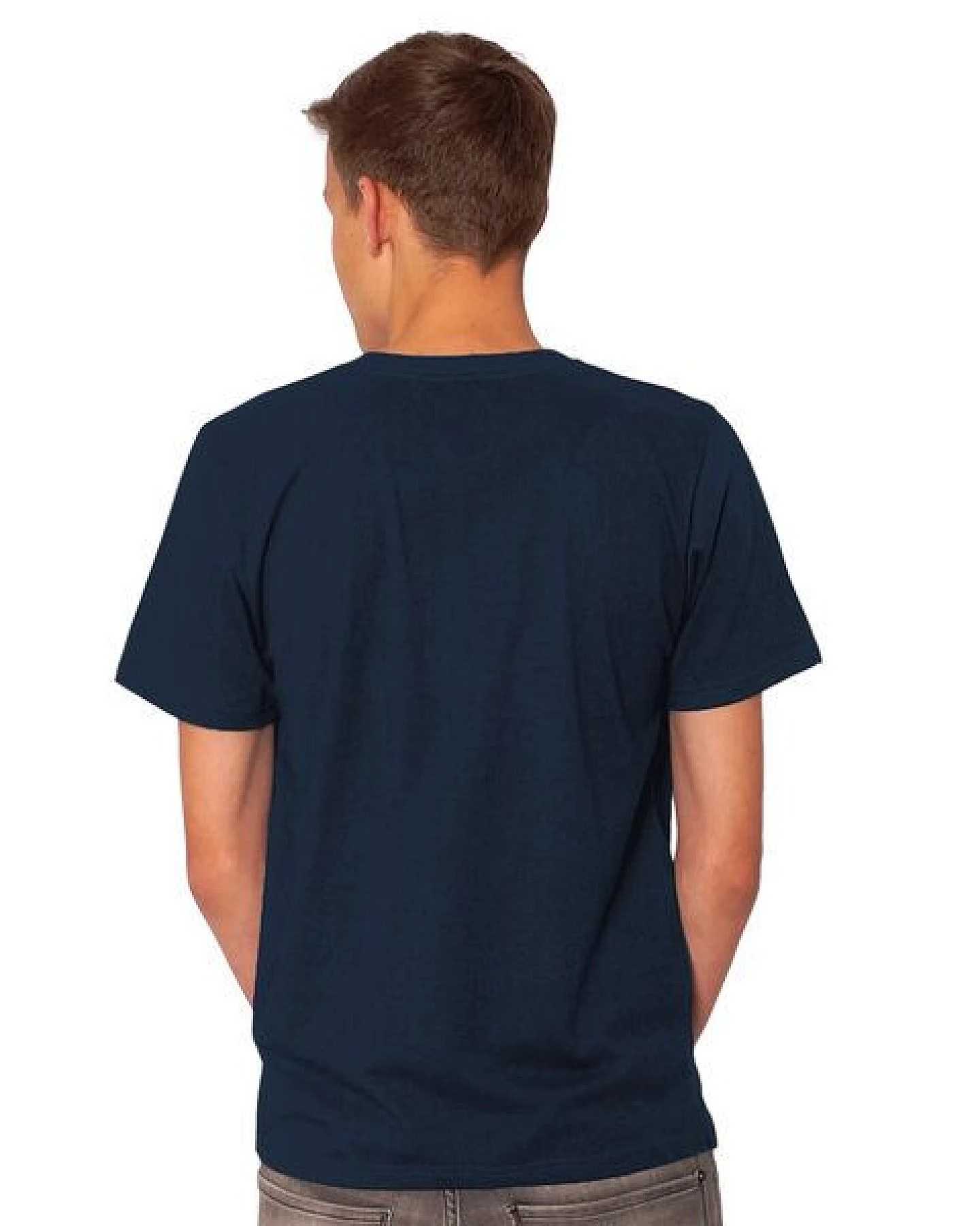 HANDGEDRUCKT "Cool Cat" Männer T-Shirt von EarthPositive – Ansicht 2