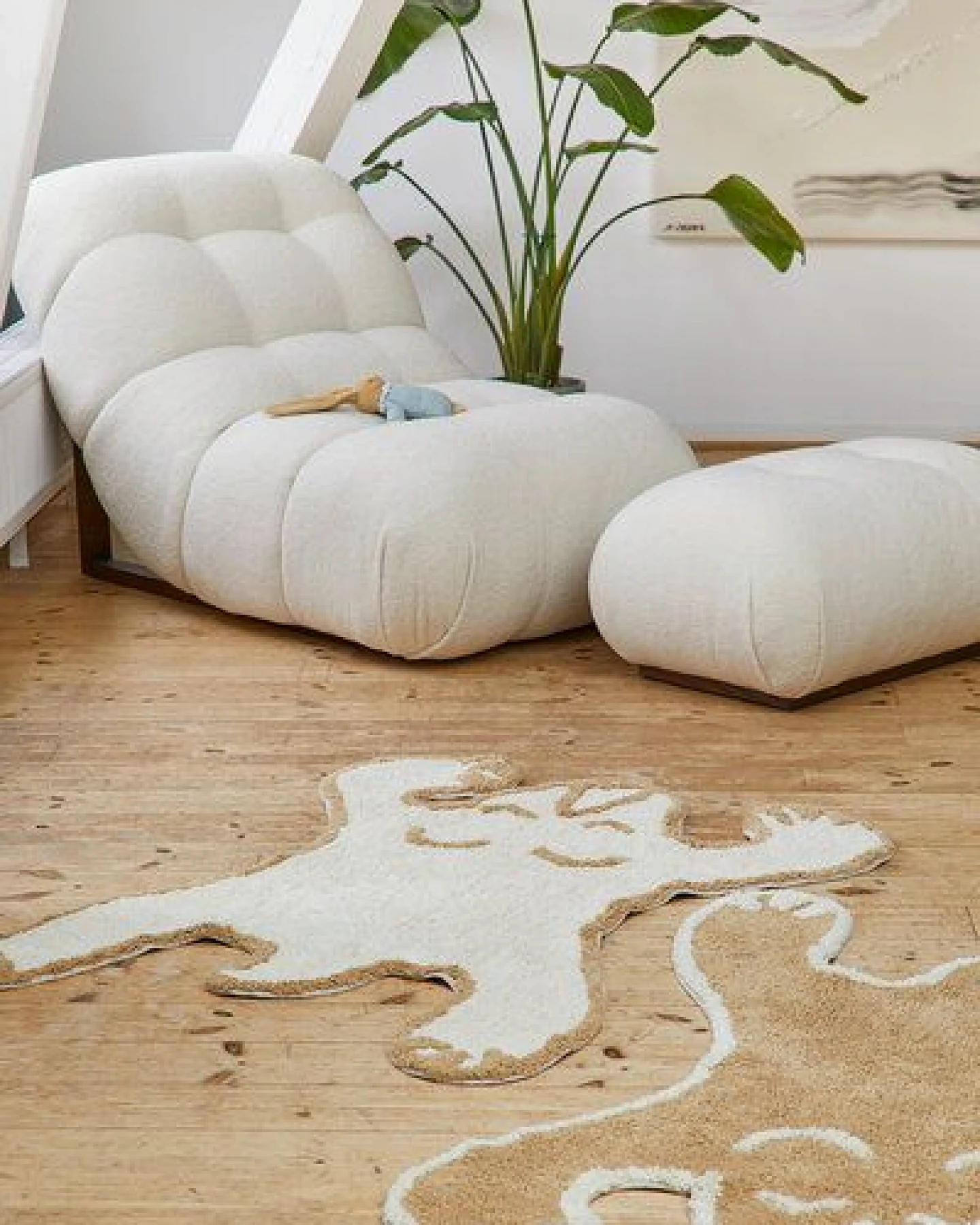 liv interior Flauschiger Teppich BEAR – Ansicht 2