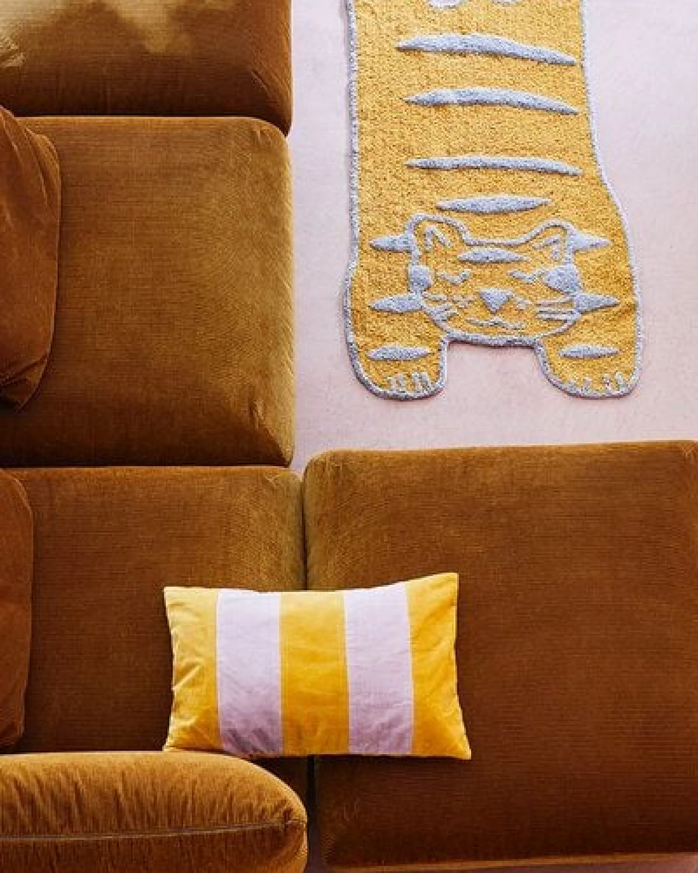 liv interior Flauschiger Teppich CAT – Ansicht 4