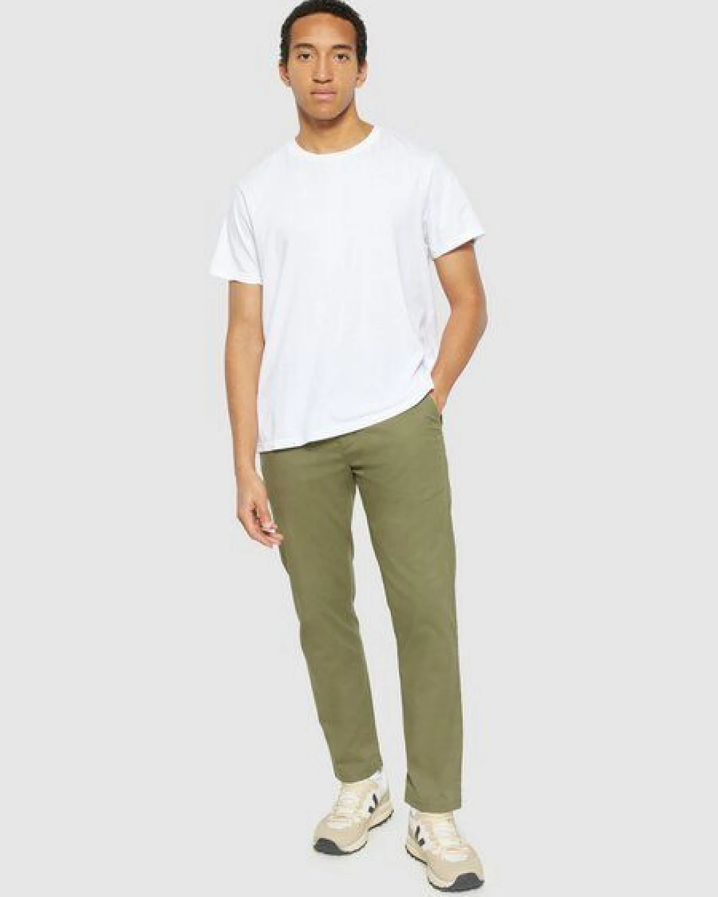 KnowledgeCotton Apparel Canvas Hose CHUCK aus Bio-Baumwolle – Ansicht 2