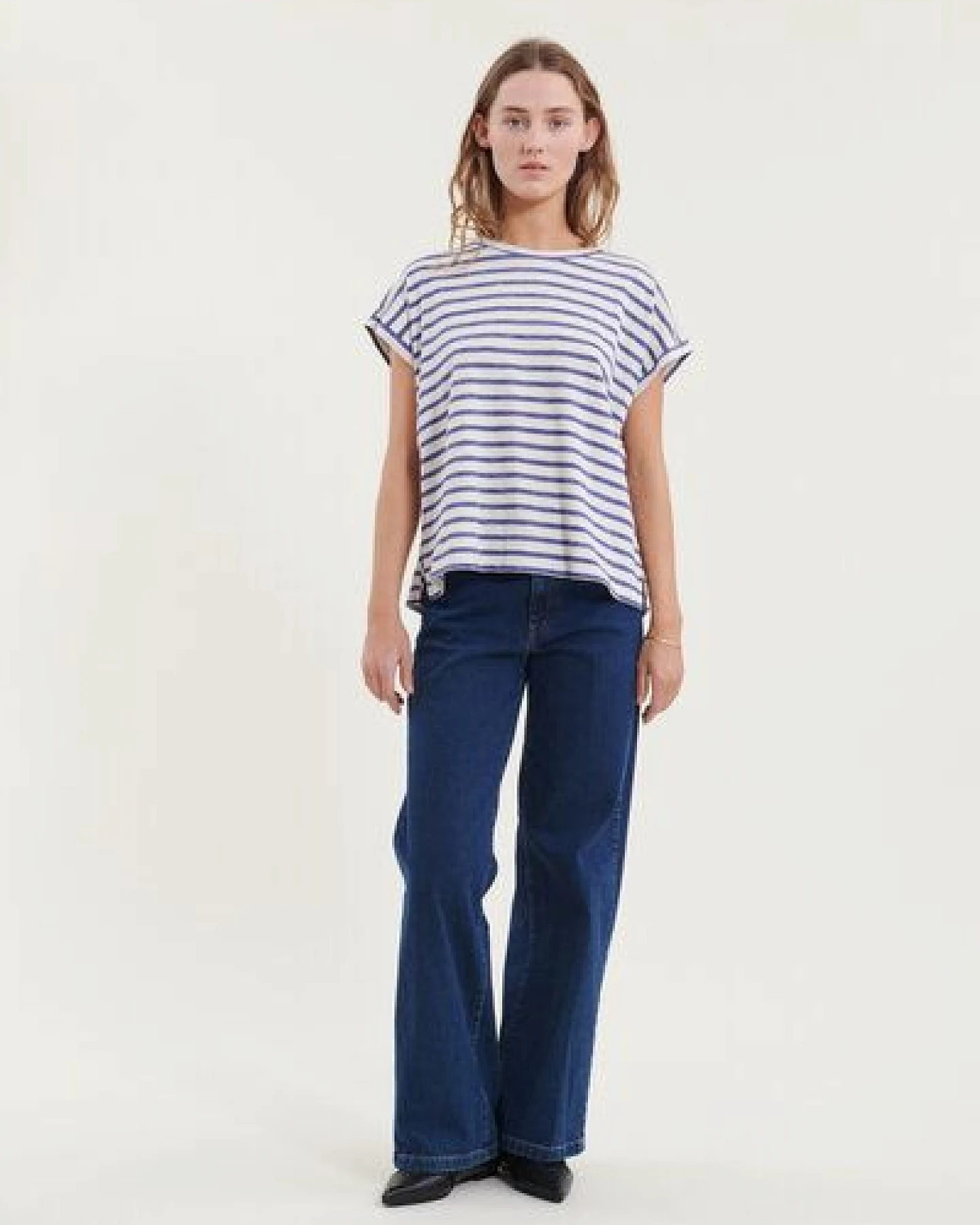 Basic Apparel Gestreiftes T-Shirt MARY aus Bio-Baumwolle – Ansicht 4