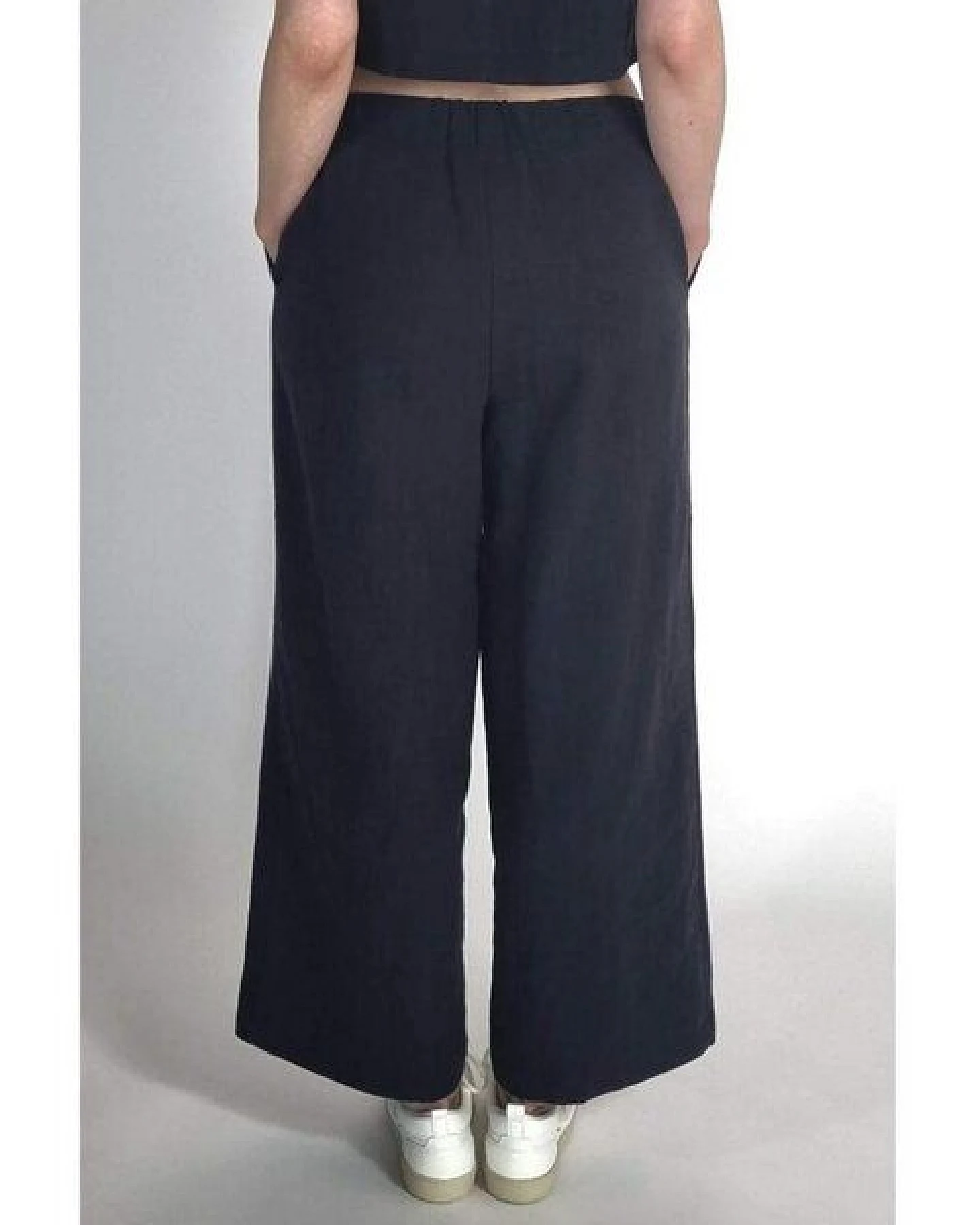 LUMEN organic Hose WIDE LEINEN – Ansicht 4