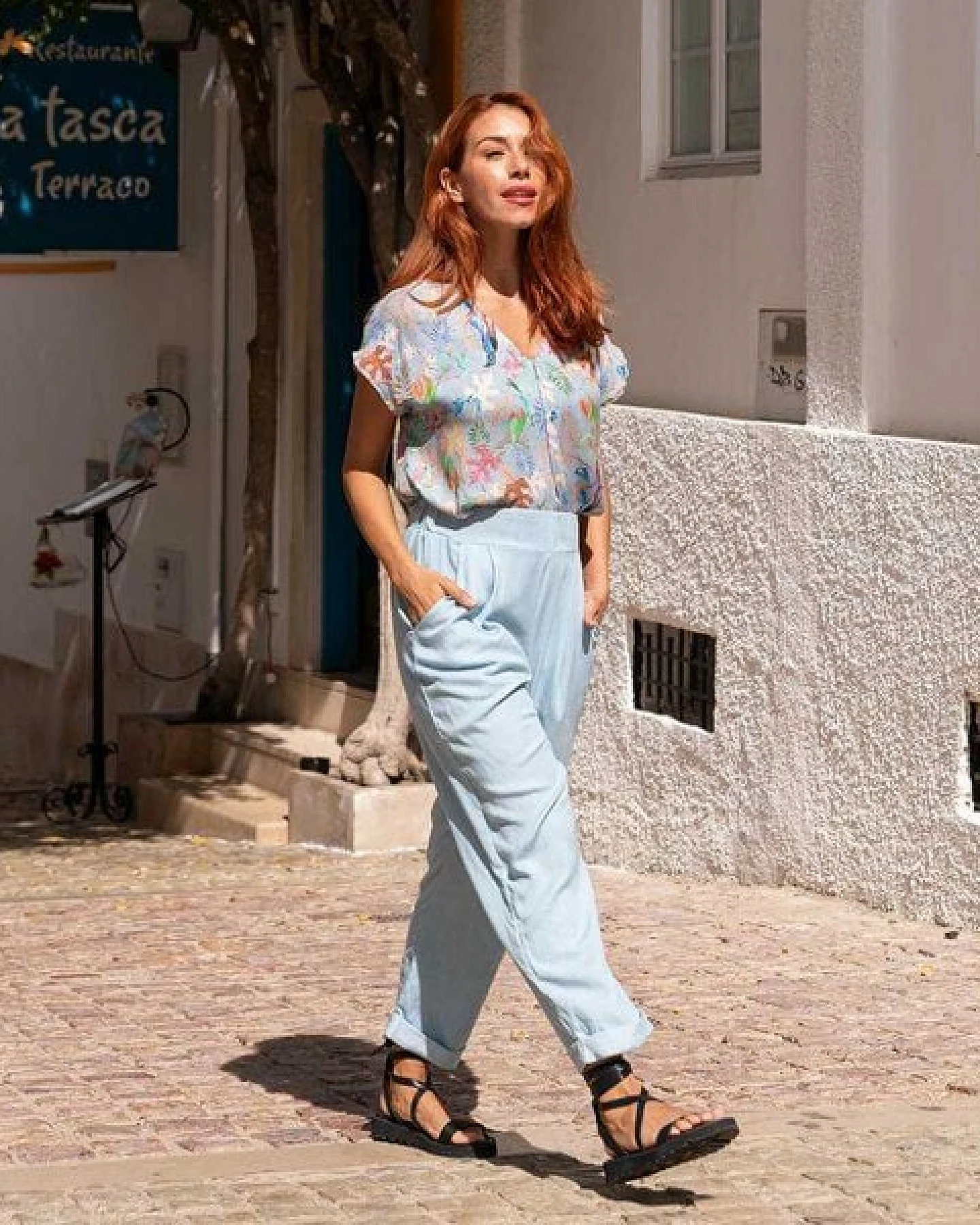 WiDDA berlin Bundfaltenhose Jeans aus TENCEL® Chambray – Ansicht 3