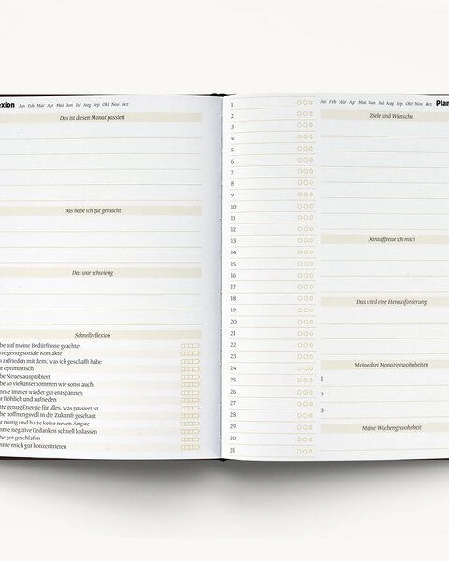 Ein guter Plan Pro Zeitlos – Kompakter Terminkalender für mehr Achtsamkeit (undatiert) – Ansicht 4