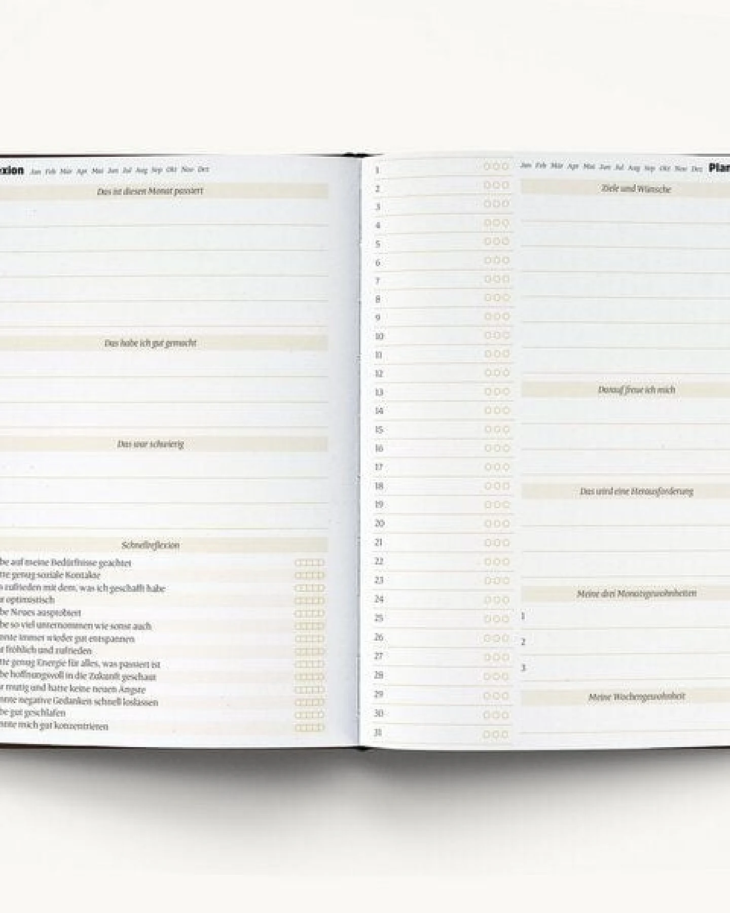Ein guter Plan Pro Zeitlos – Kompakter Terminkalender für mehr Achtsamkeit (undatiert) – Ansicht 4
