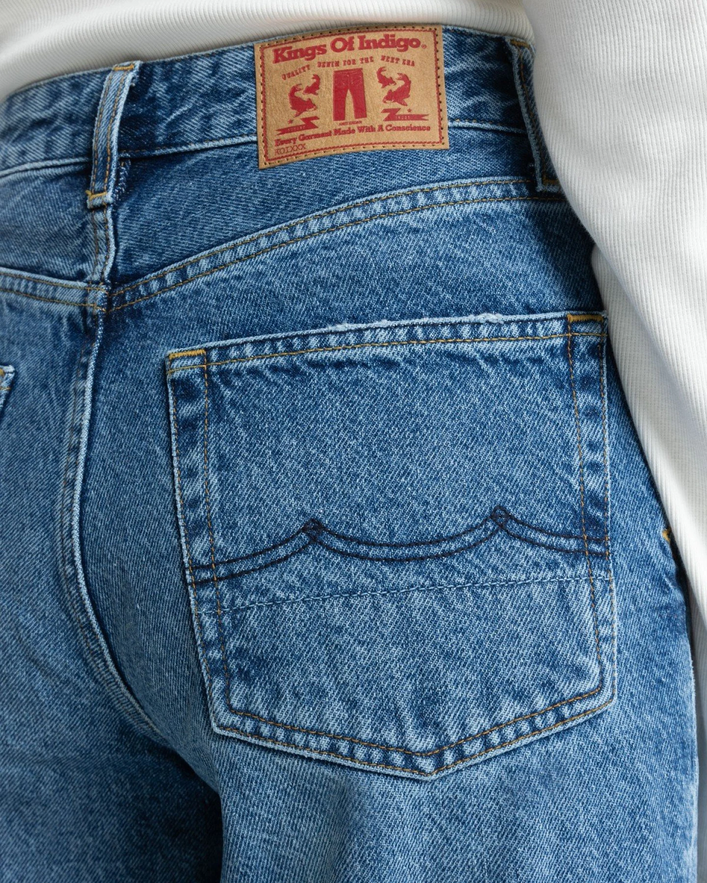 Jeans Liora Rechange Mid Worn – Ansicht 4