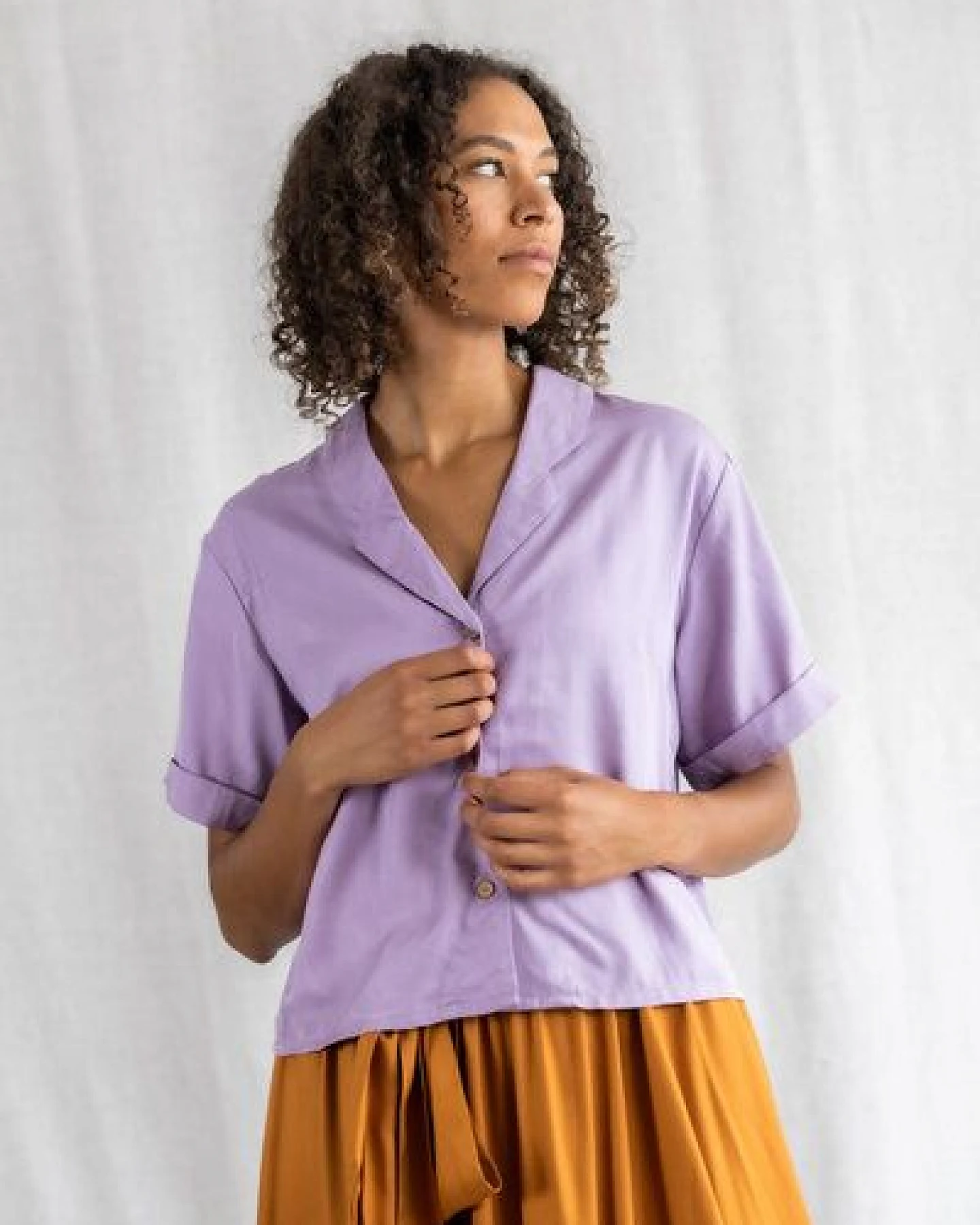 Jyoti - Fair Works Modal Bluse Avaani – Ansicht 2