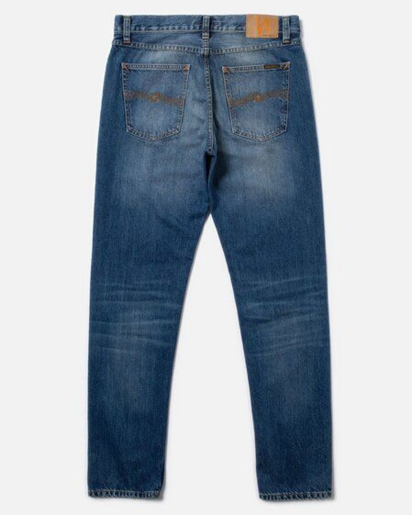Nudie Jeans Straight Fit Jeans Steady Eddie II - Heavy Rain – Ansicht 4