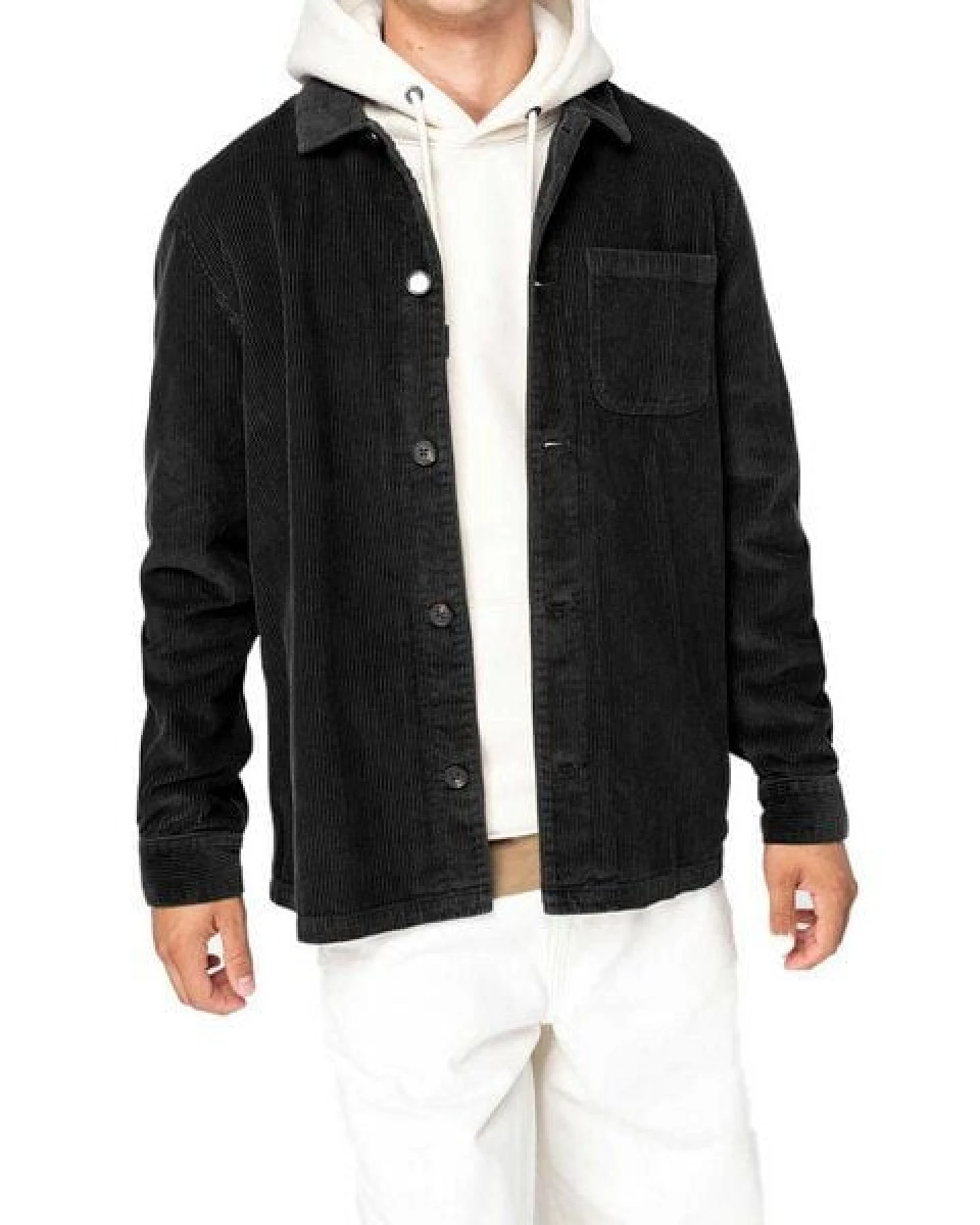 YTWOO Umweltfreundliche Jacke aus Kord - 100% Bio-Baumwolle – Ansicht 3