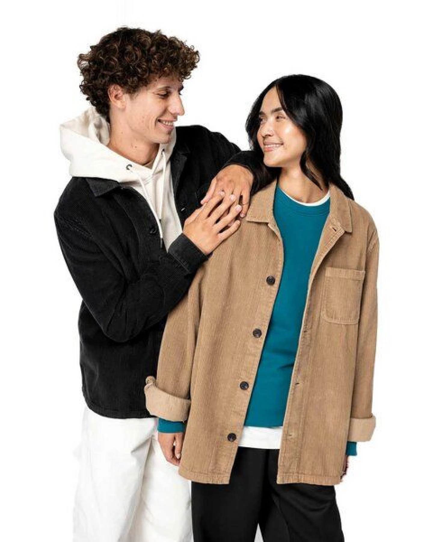 YTWOO Umweltfreundliche Jacke aus Kord - 100% Bio-Baumwolle – Ansicht 2