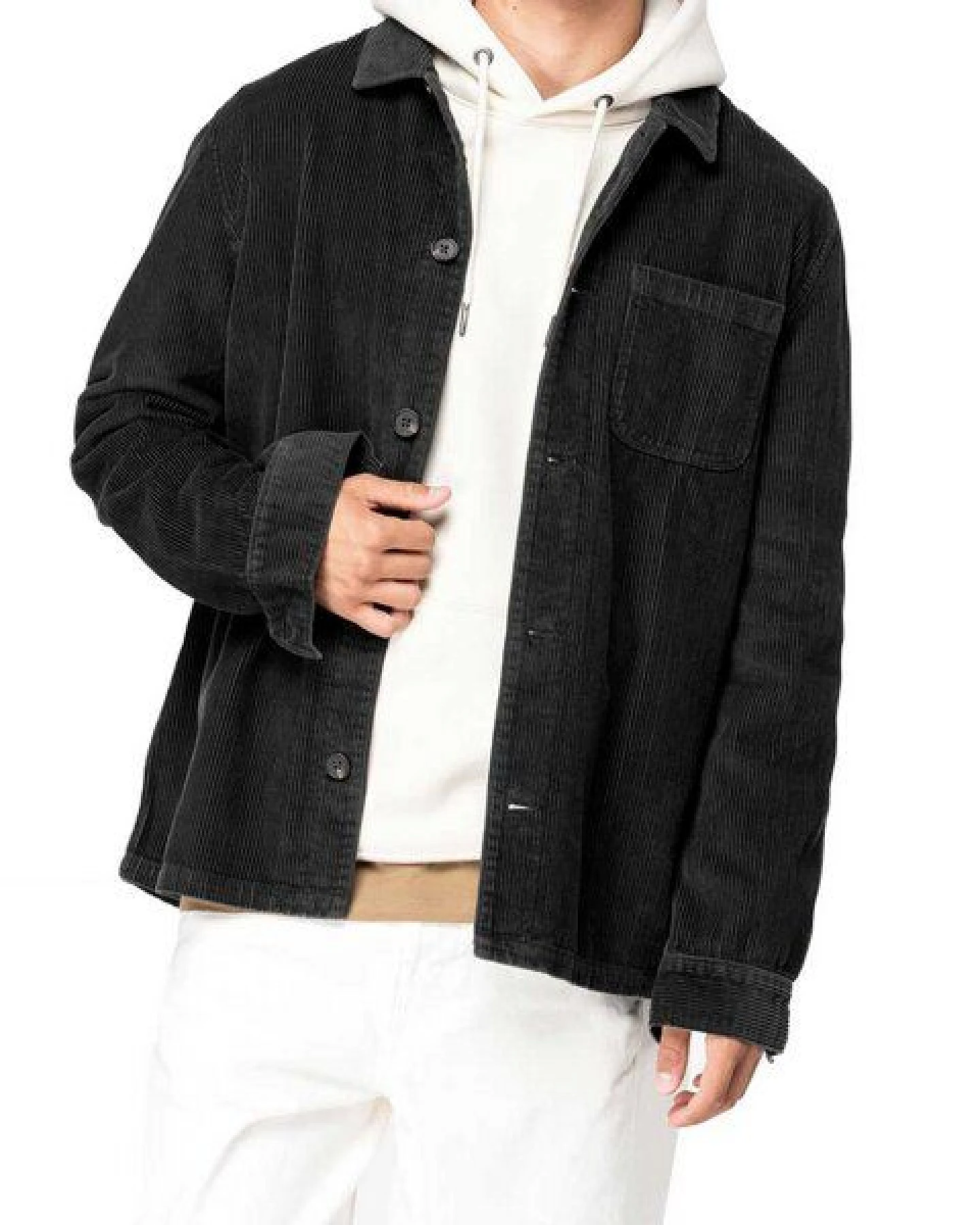 YTWOO Umweltfreundliche Jacke aus Kord - 100% Bio-Baumwolle – Ansicht 4