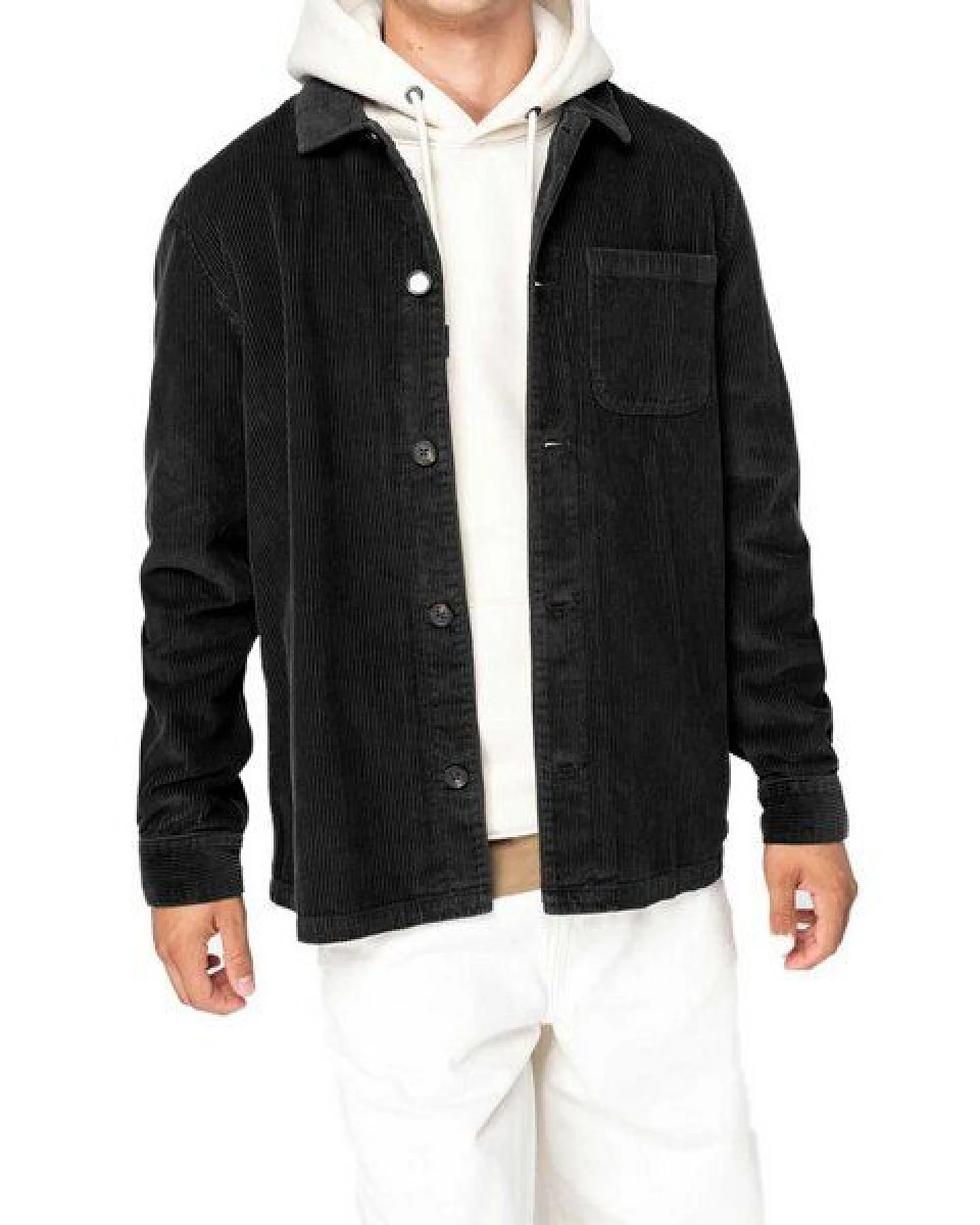 YTWOO Umweltfreundliche Jacke aus Kord - 100% Bio-Baumwolle – Ansicht 3