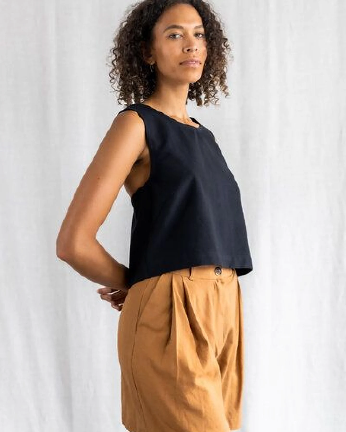 Jyoti - Fair Works Bio-Baumwoll Top Pallavi – Ansicht 2
