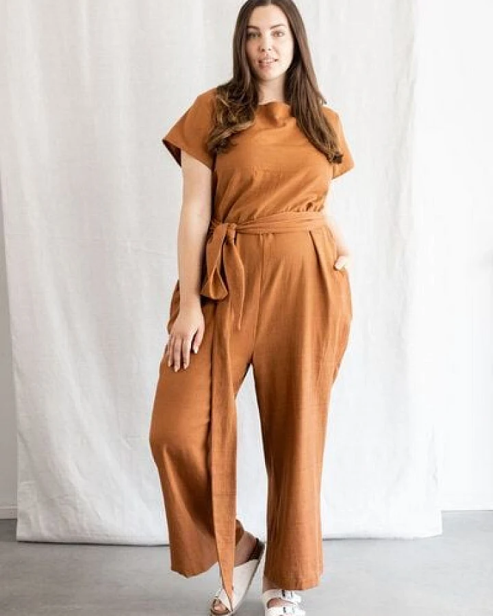 Jyoti - Fair Works Baumwoll Jumpsuit Nirav
