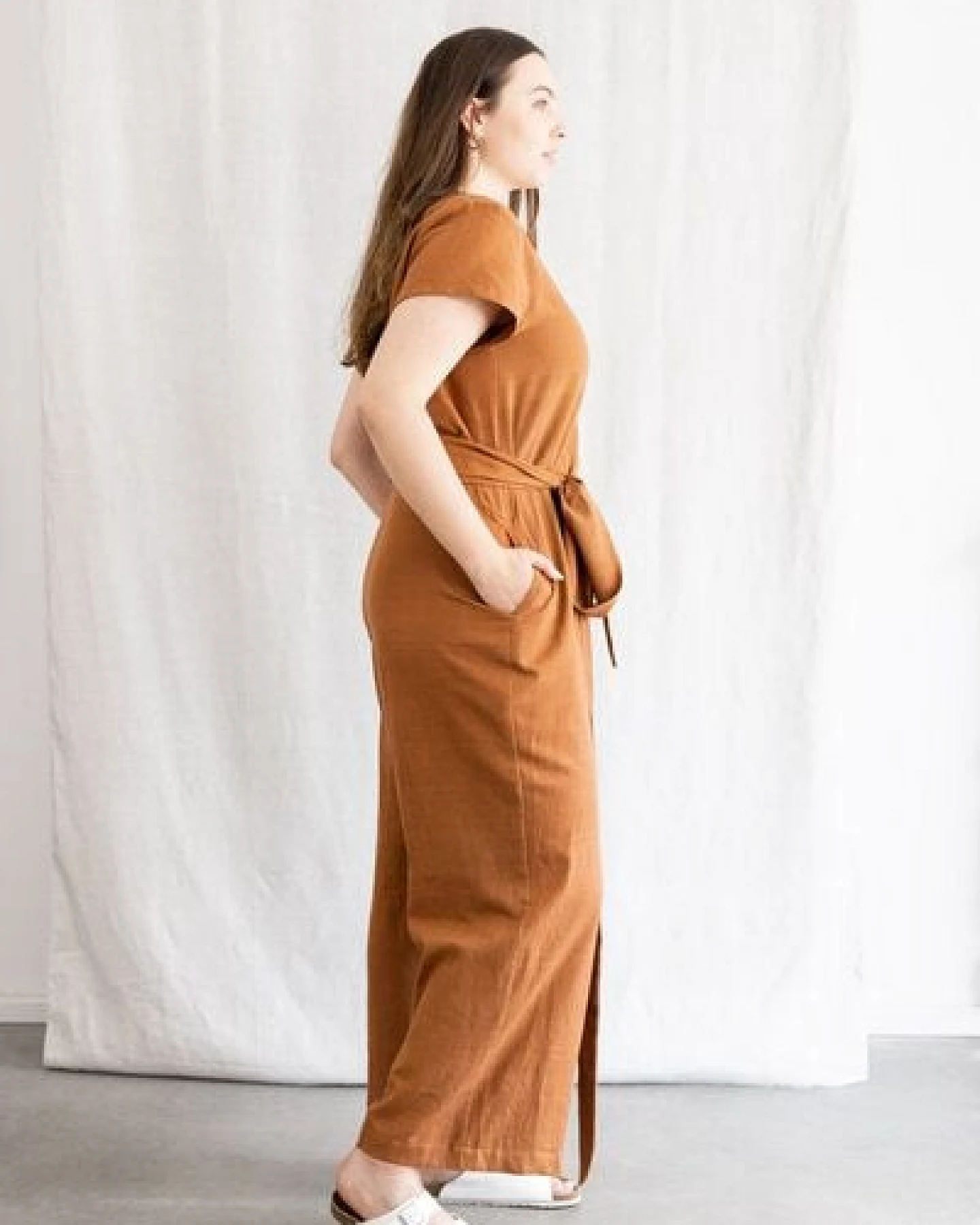 Jyoti - Fair Works Baumwoll Jumpsuit Nirav – Ansicht 4