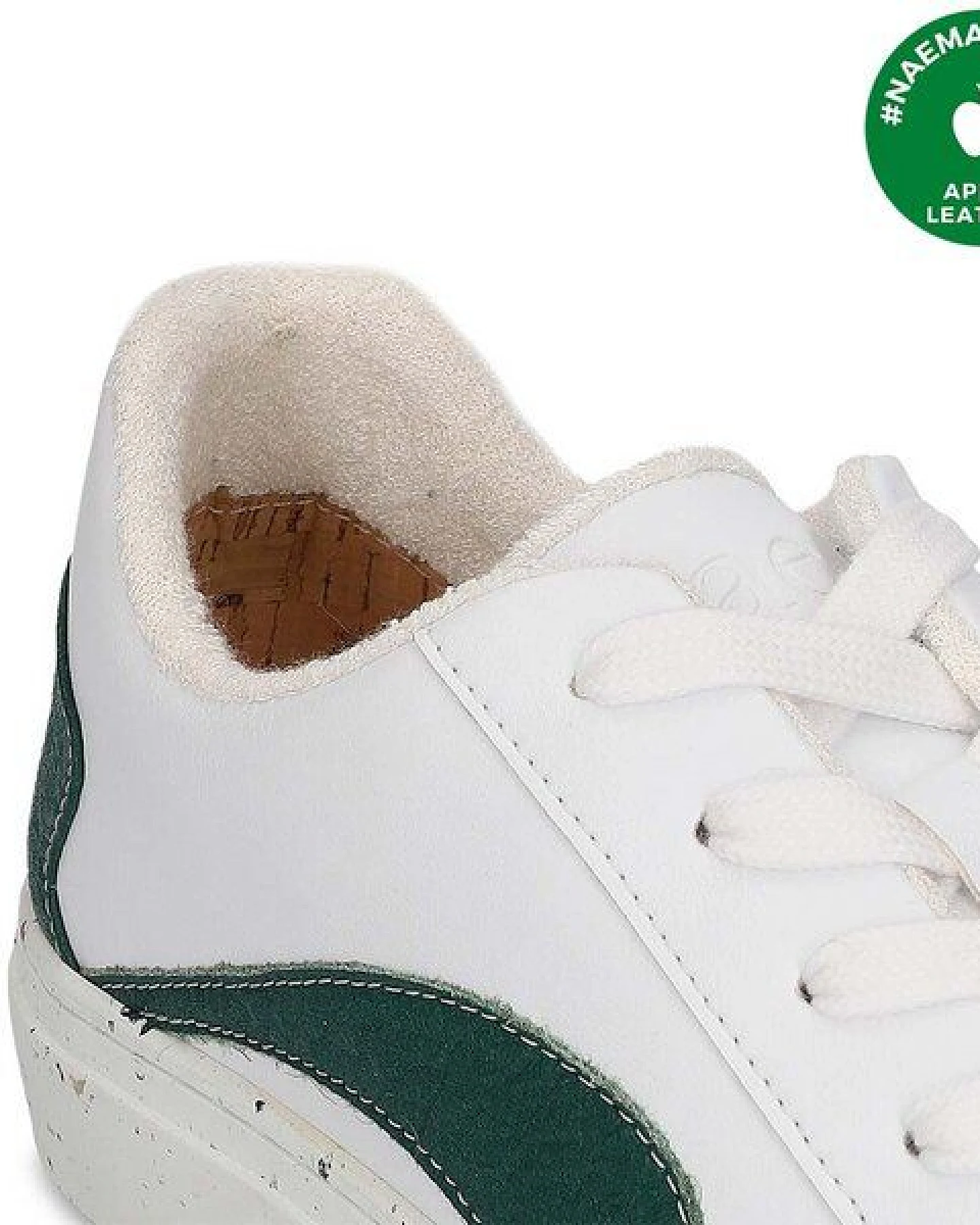 Nae Vegan Shoes NAE - Berlin Low Top Sneaker aus Apfelleder und Piñatex – Ansicht 3