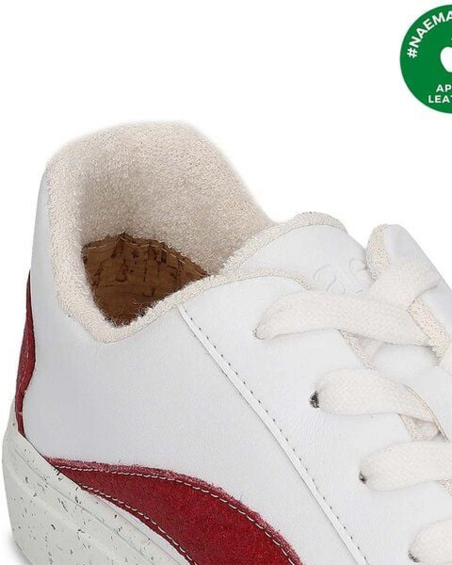 Nae Vegan Shoes NAE - Berlin Low Top Sneaker aus Apfelleder und Piñatex – Ansicht 3