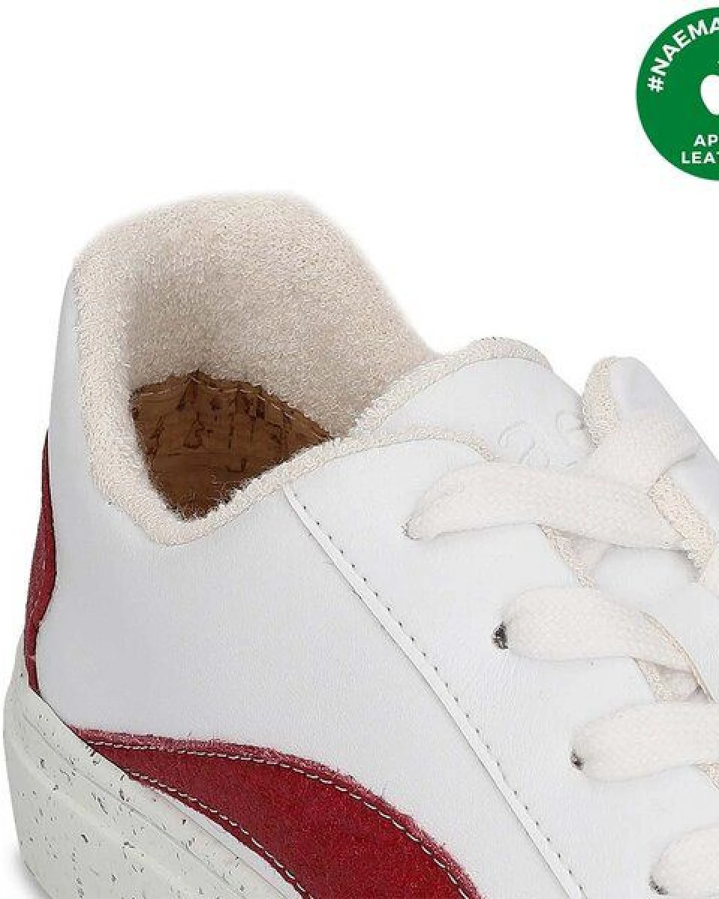 Nae Vegan Shoes NAE - Berlin Low Top Sneaker aus Apfelleder und Piñatex – Ansicht 3