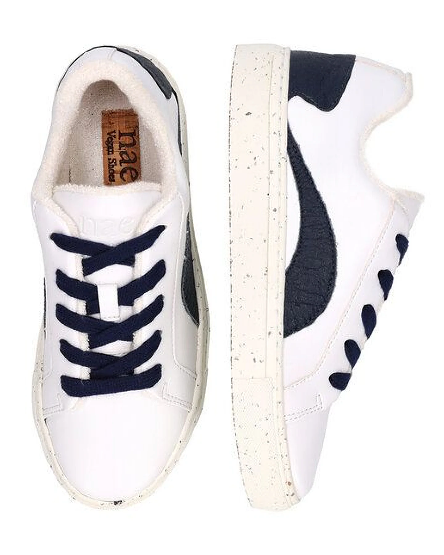 Nae Vegan Shoes NAE - Berlin Low Top Sneaker aus Apfelleder und Piñatex – Ansicht 3