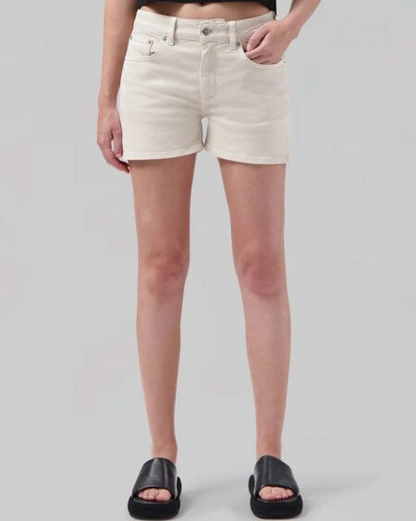 MUD Jeans Jeans Shorts - Shorty - aus einem Baumwolle/Elastan Mix – Ansicht 2