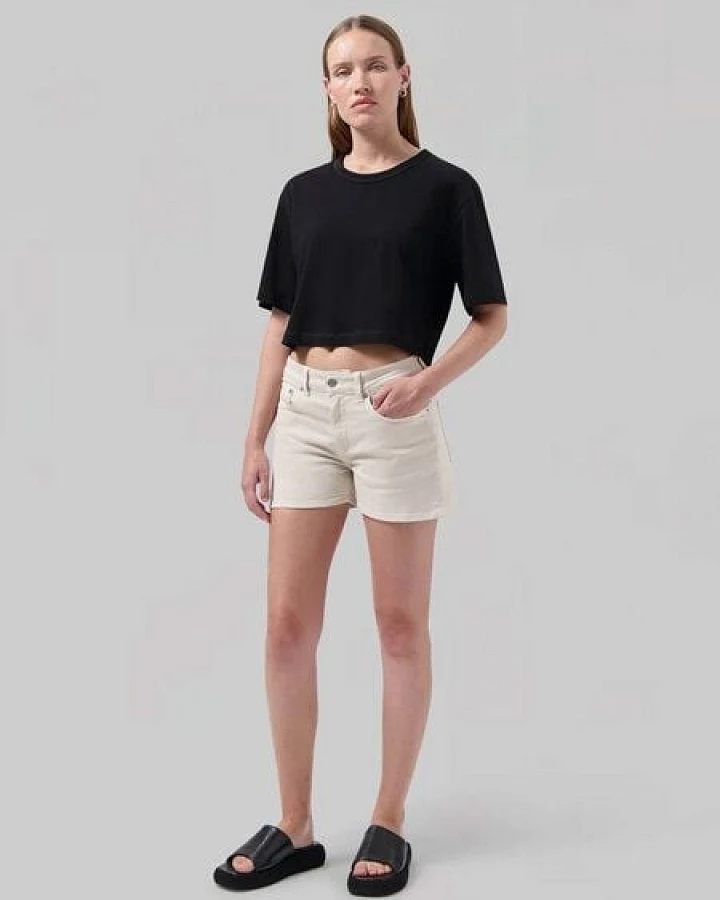MUD Jeans Jeans Shorts - Shorty - aus einem Baumwolle/Elastan Mix