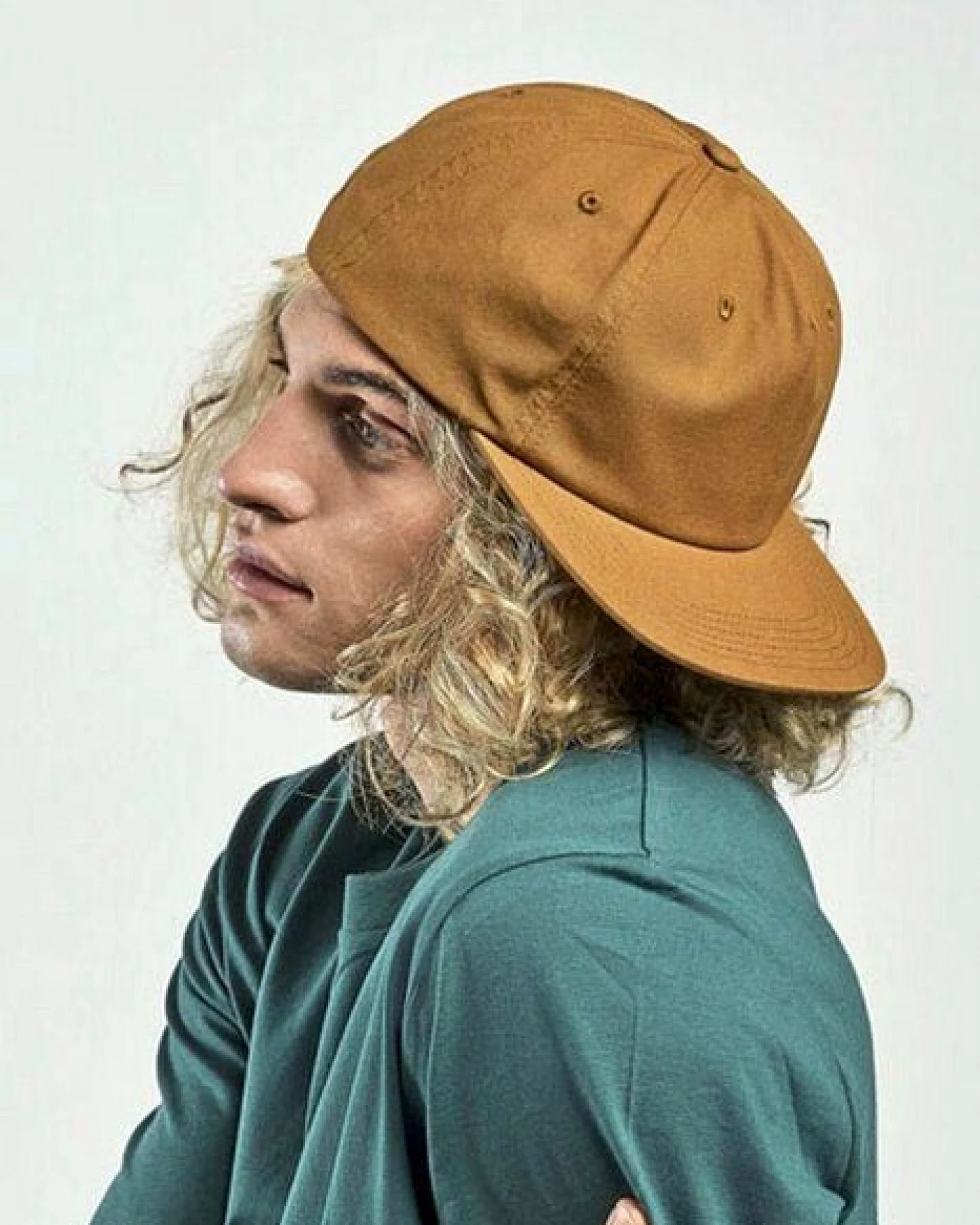 Atlantis Headwear Old-School-Kappe aus einer Mischung aus recyceltem und Bio-Baumwoll – Ansicht 2