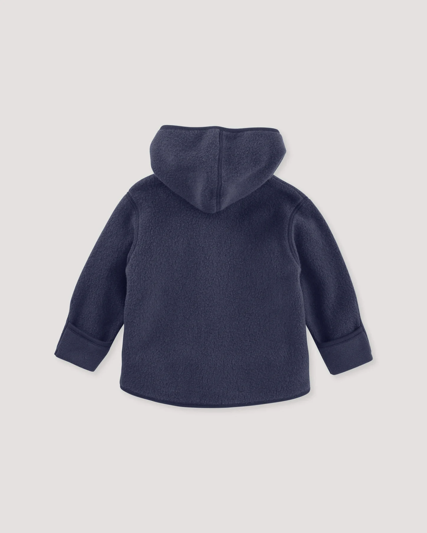 hessnatur Baby Fleece Jacke aus Bio-Baumwolle - blau - Größe 98/104 – Ansicht 2