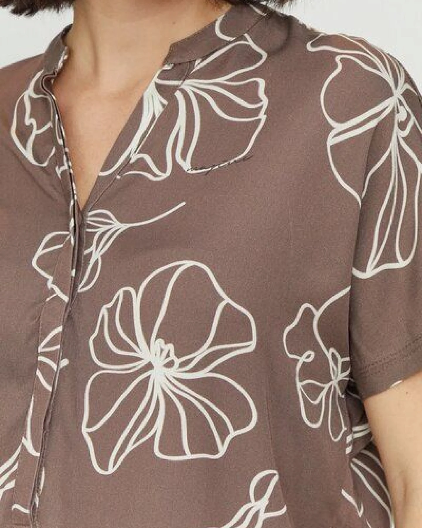 Mazine Hemdbluse - Benoni Print Blouse - aus Ecovero – Ansicht 2